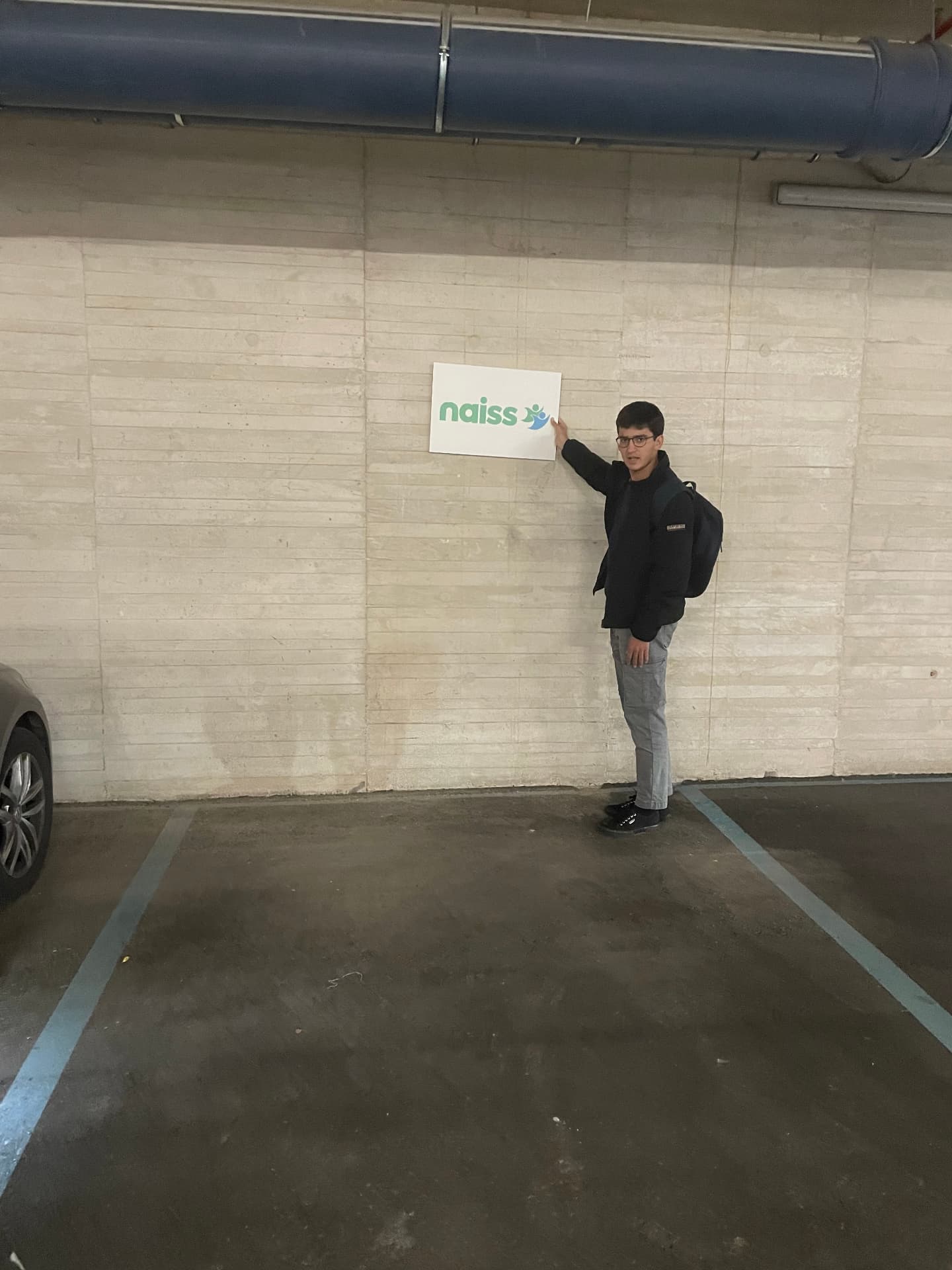 naiss parking spot signage